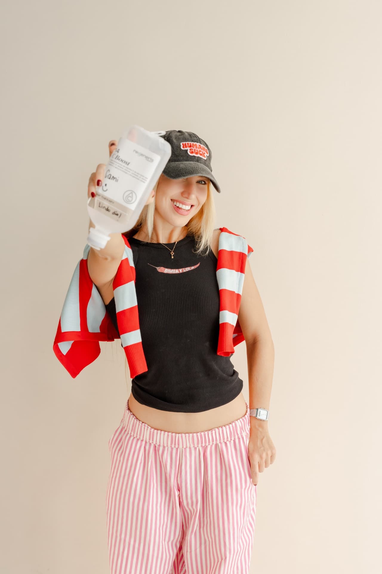 Paciente con protocolo de soporte metabólico de Regeneris Therapy